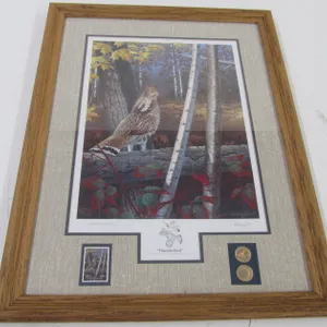 "Thunderbird" By Harry Antis Collector's Edition Signed Stamp Print
