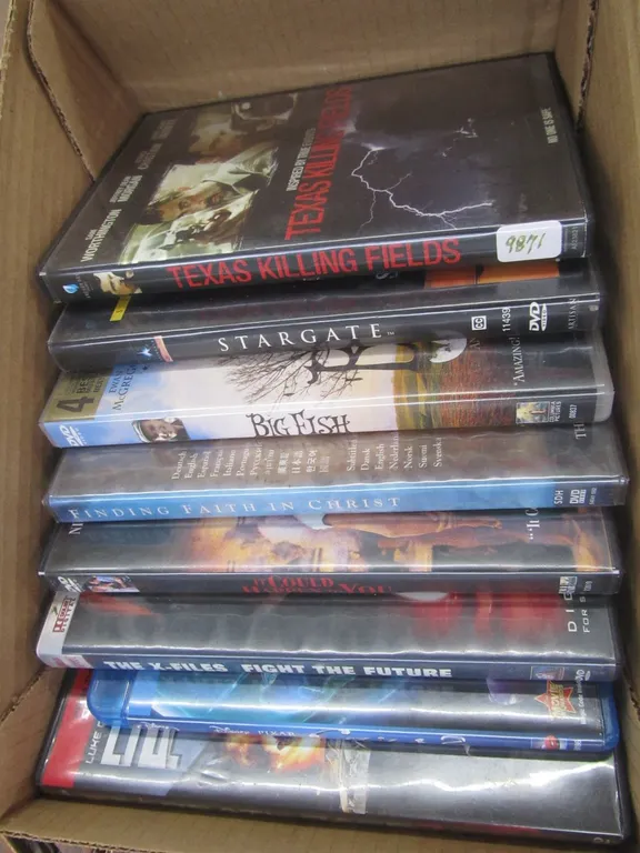 (8) Assorted DVDs