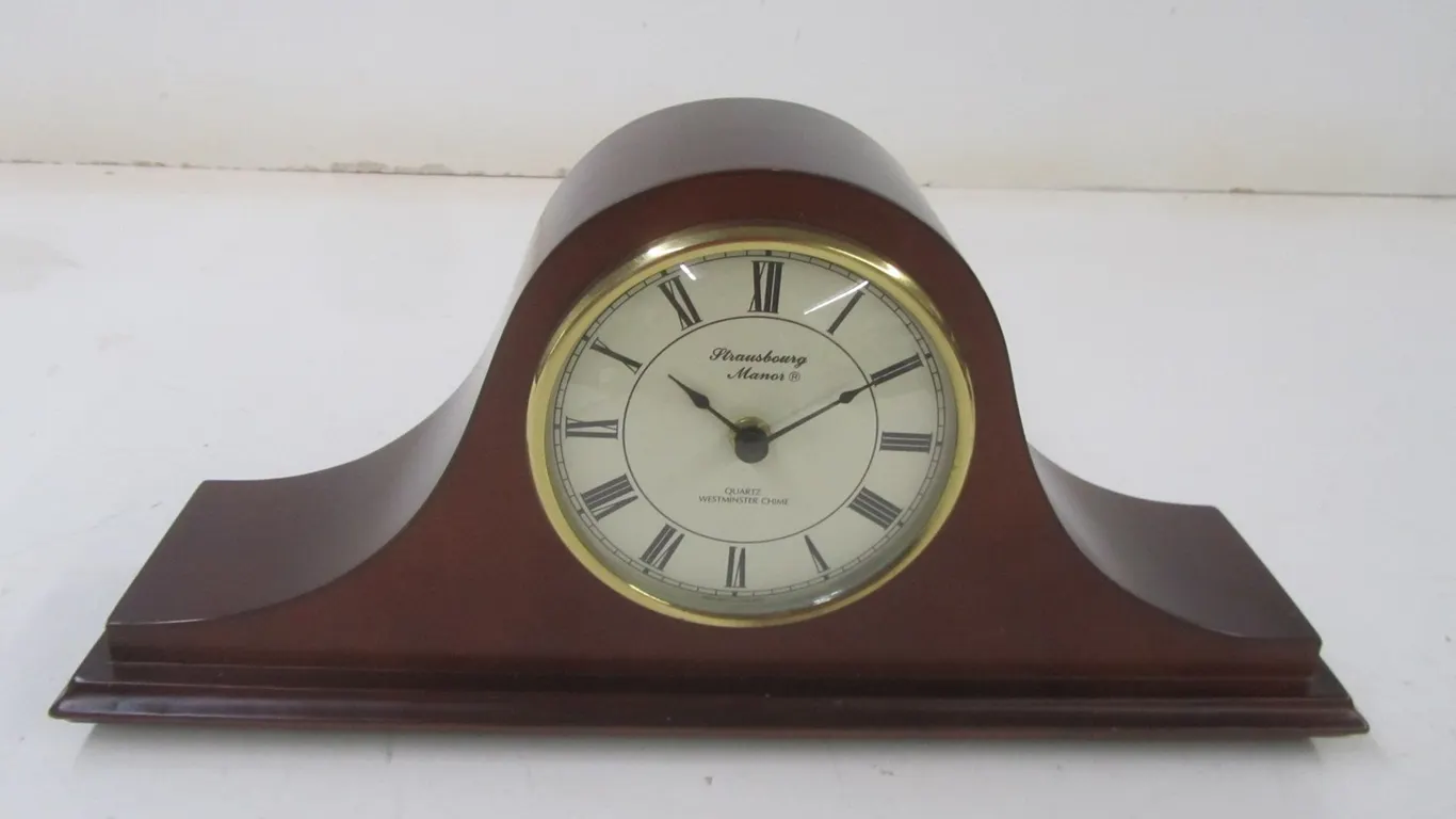 Strausbourg Manor Quartz Westminster Chime Mantle Clock