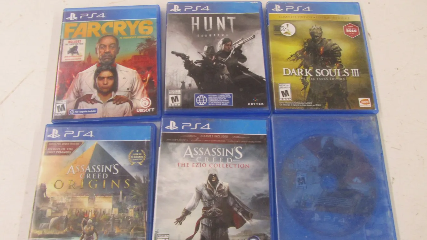 (6) PS4 Games