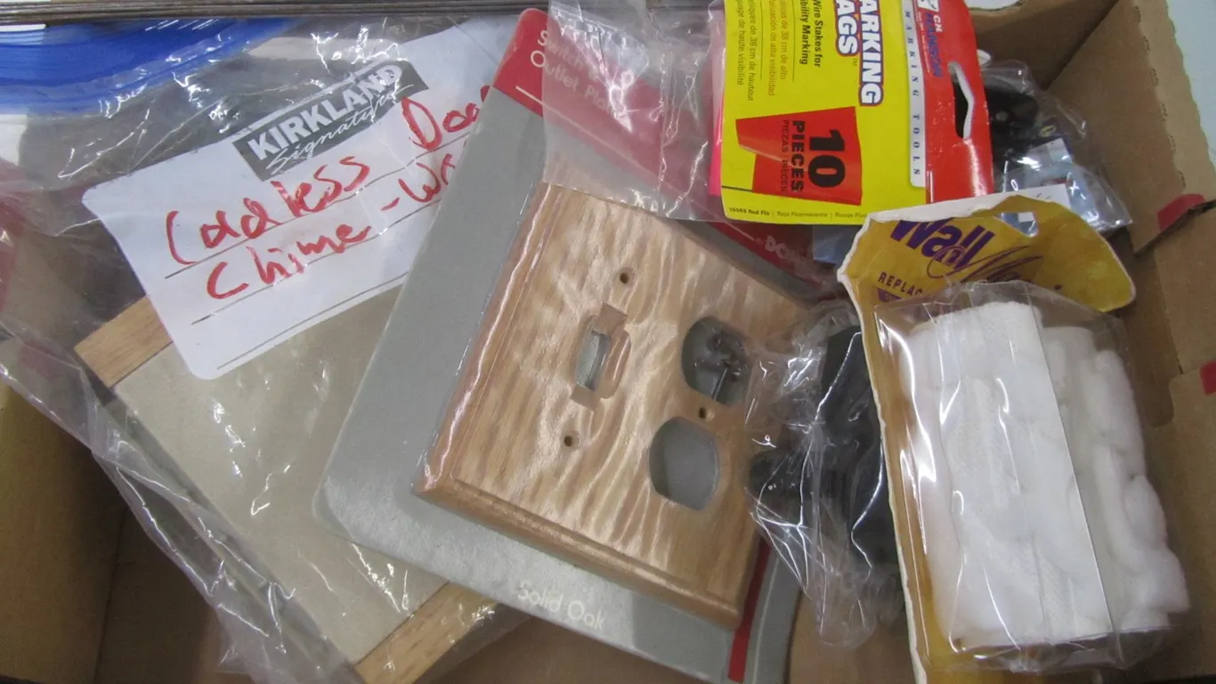 Flat Of Assorted Hardware