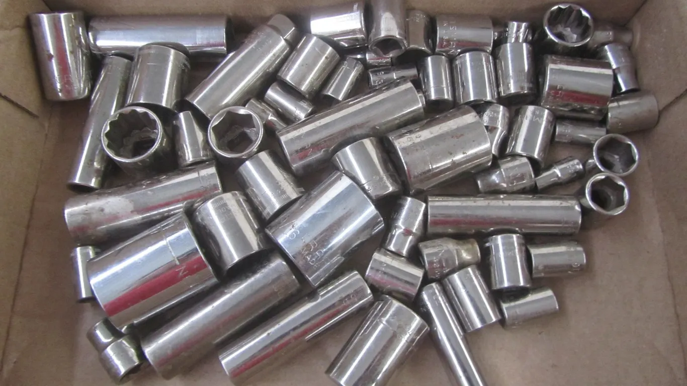 Flat Of Assorted Sockets