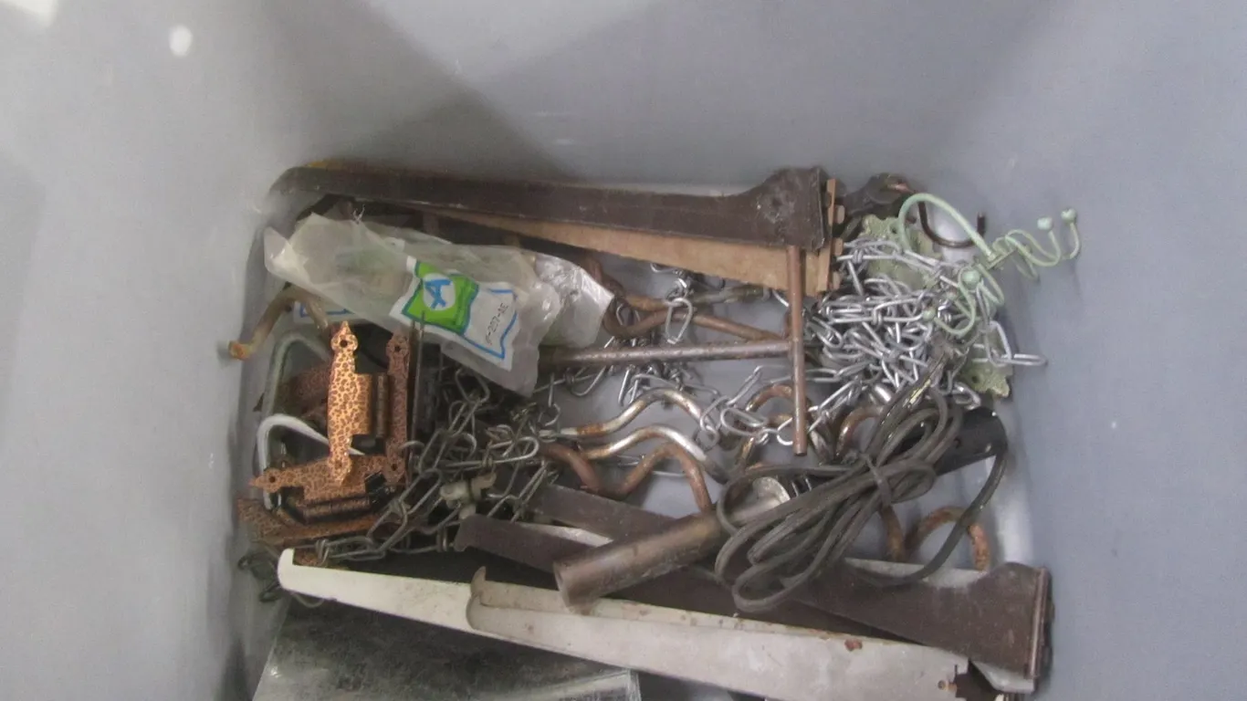 Tub Of Assorted Hardware