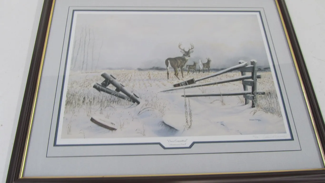 "Once Committed" By Charles H. Denault "Reminiscence Part I" Print