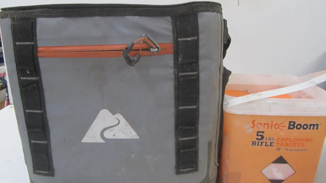 Lot Of Sonic-Boom Exploding Targets w/Ozark Trail Soft-Sided Cooler