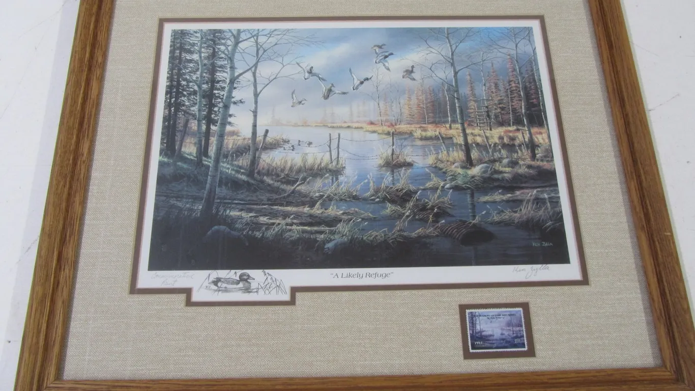 "A Likely Refuge" By Ken Zylla Commemorative Print