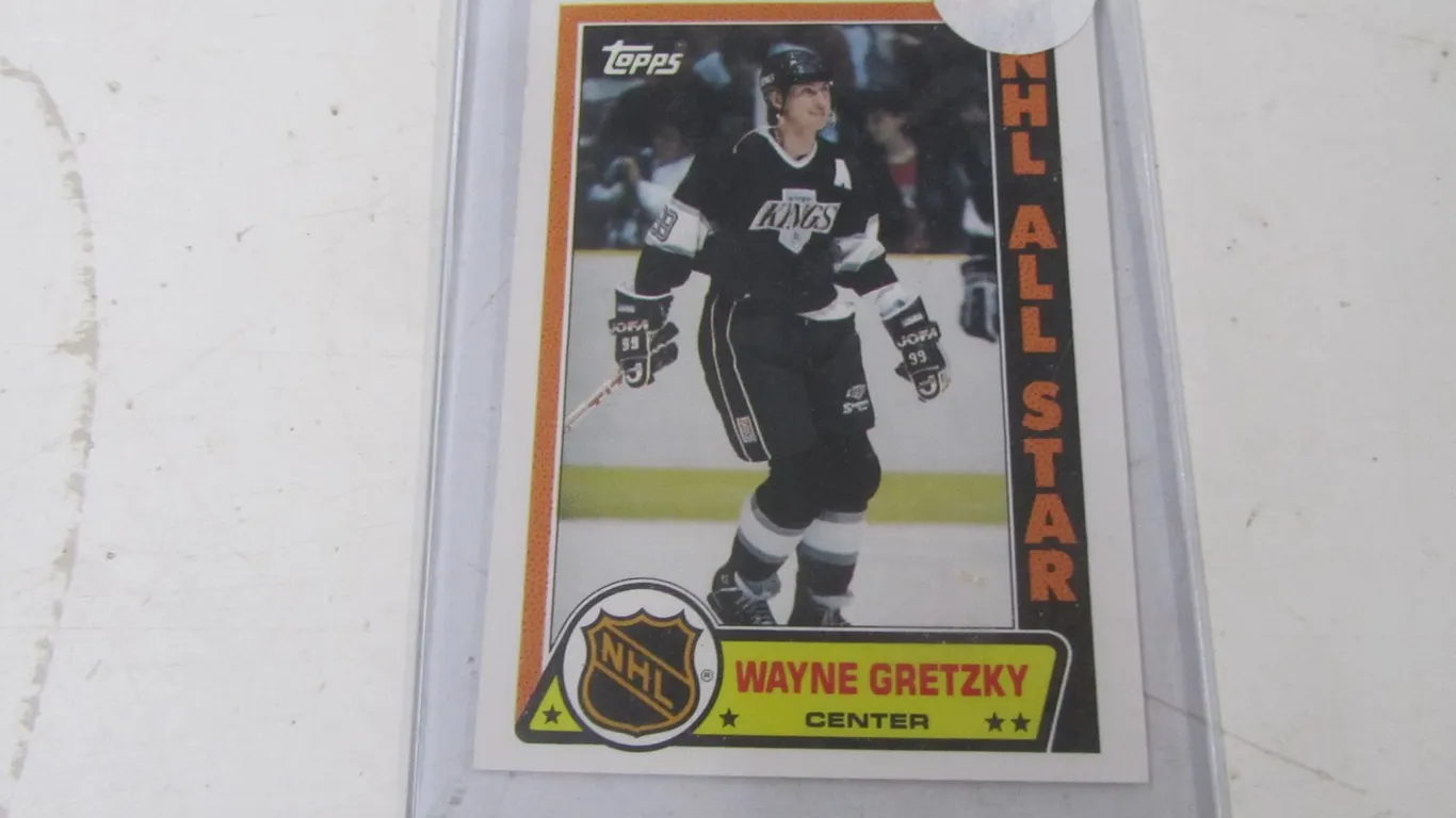 1989 Topps Wayne Gretzky NHL All Star Card