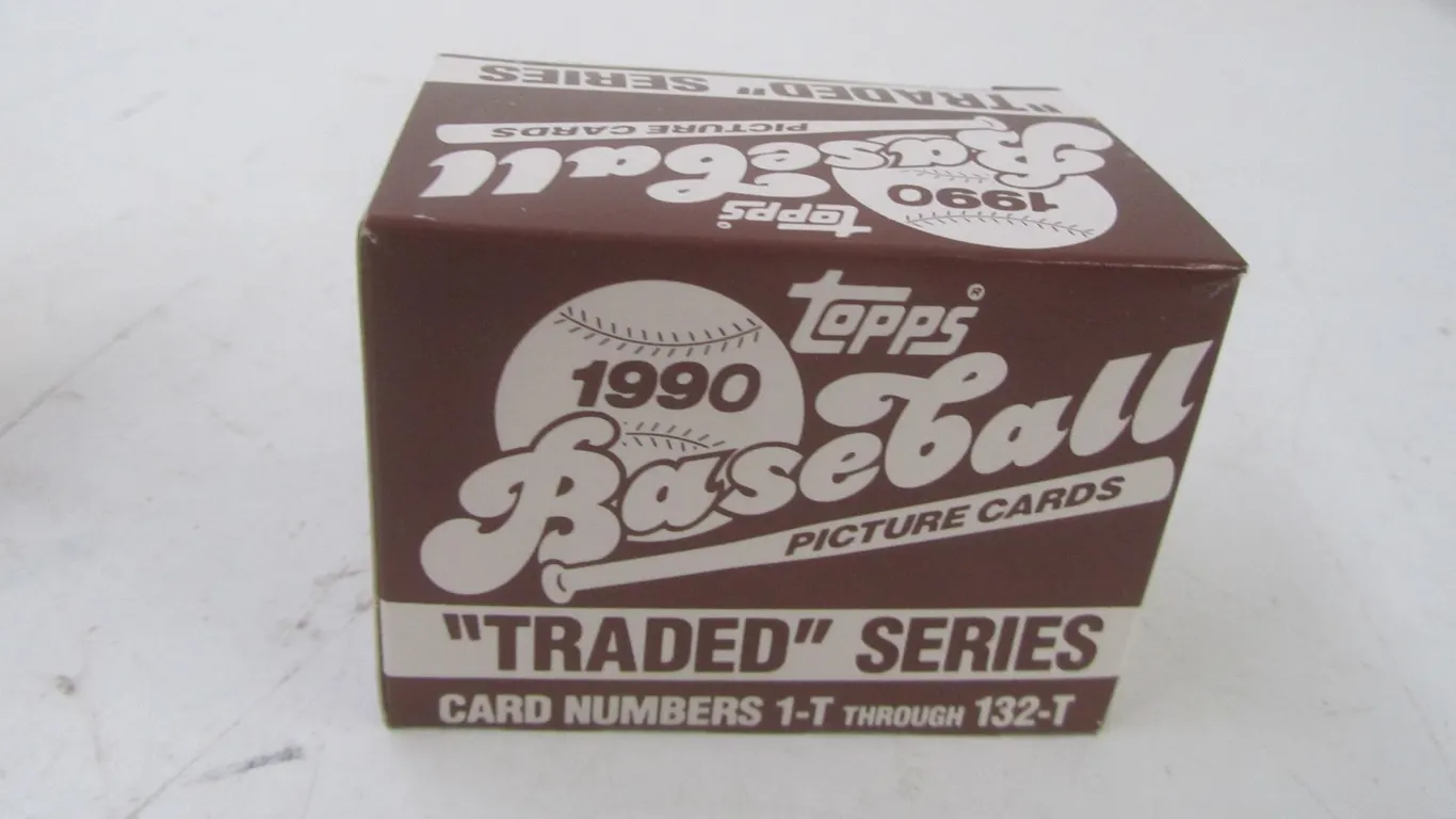 1990 Topps Baseball "Traded" Series Set