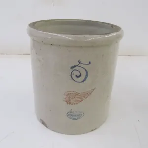 Red Wing Stoneware 5 Gallon Crock