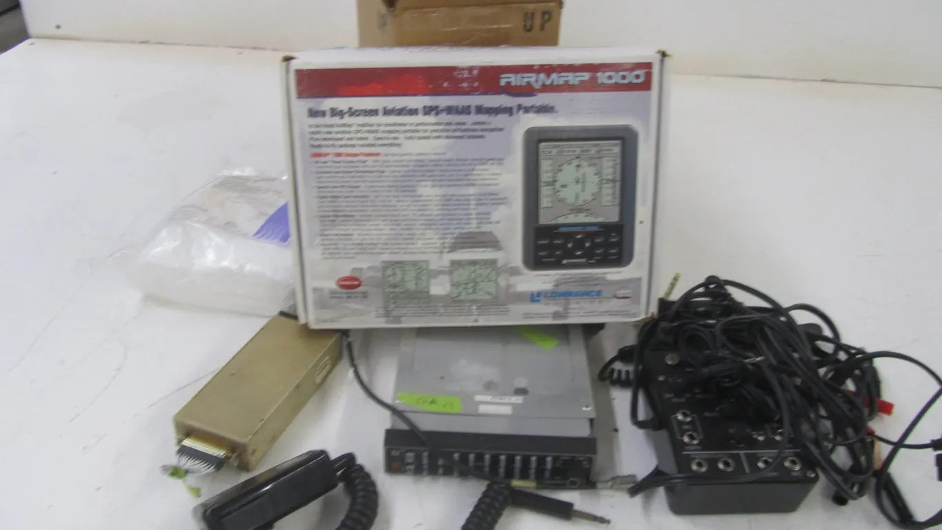 Lot Of Assorted Pilot Electronics