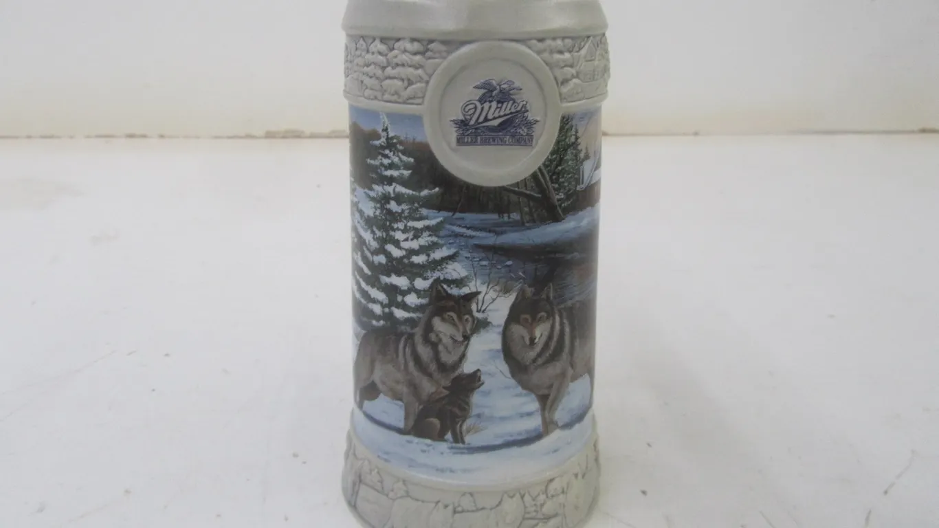 1999 "December Dusk" Miller Holiday Stein