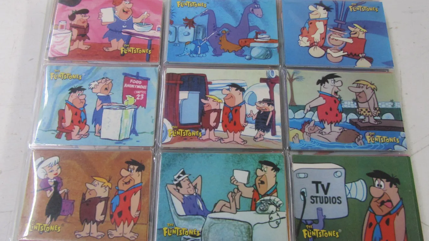 Lot Of 1993 The Flintstones Trading Cards