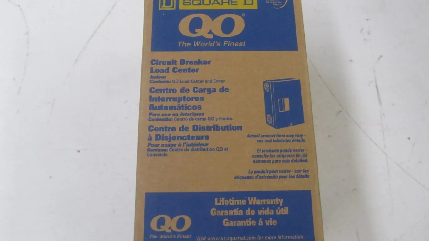 Square D Circuit Breaker Load Center