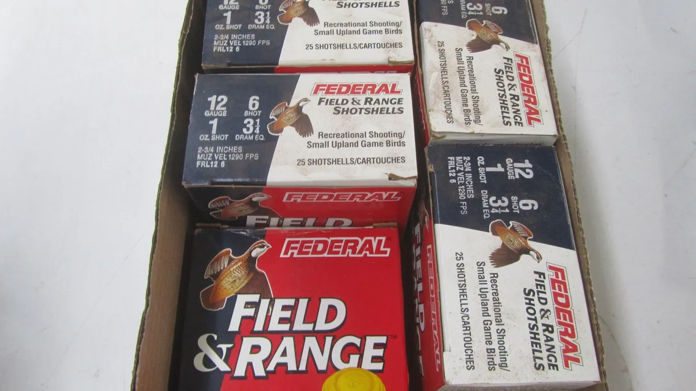 (122) 12ga 2-3/4" 6 Shot Rounds