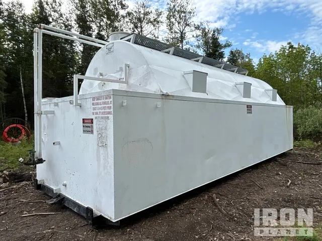 1994 Trail-Rite 50000 L Skid Mounted Steel Cell Fuel Tank