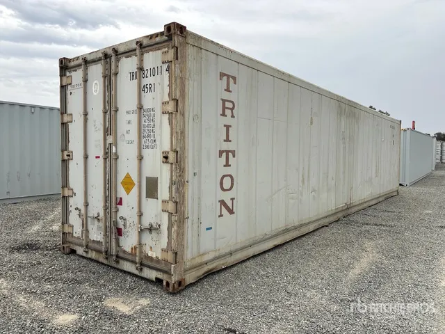 40 ft High Cube Refrigerated Storage Container (Inoperable)