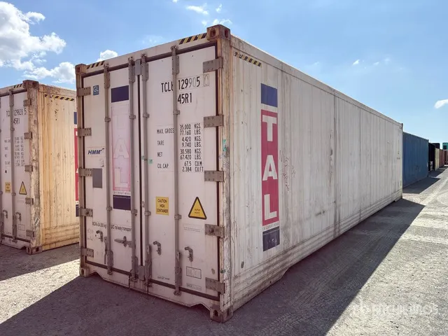 40 ft High Cube Refrigerated Storage Container (Inoperable)