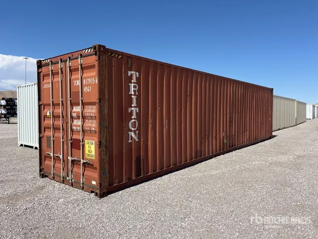 2010 40 ft High Cube Storage Container
