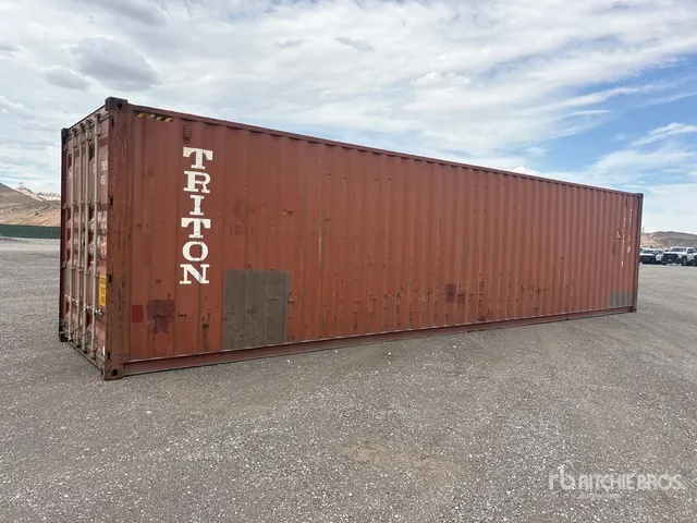 2010 40 ft High Cube Storage Container