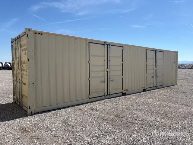 2026 40 ft High Cube Multi-Door Storage Container