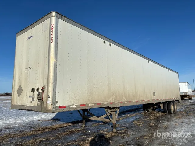 2019 Vanguard 53 ft x 102 in T/A Van Trailer