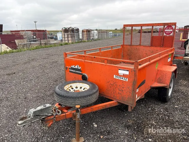 2020 Miska 8 ft S/A Utility Trailer