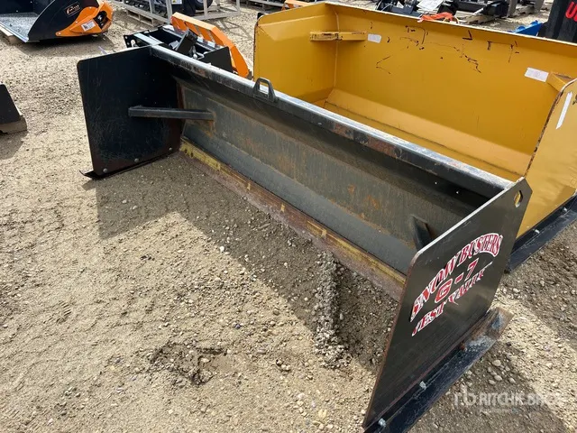 2023 Industrias America G7 84 in Skid Steer Snow Pusher