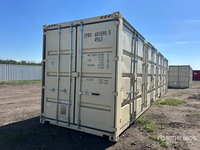 2025 40 ft High Cube Multi-Door Storage Container