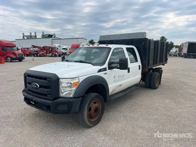 2016 Ford F-450 XL 4x2 Crew Cab Dump Truck