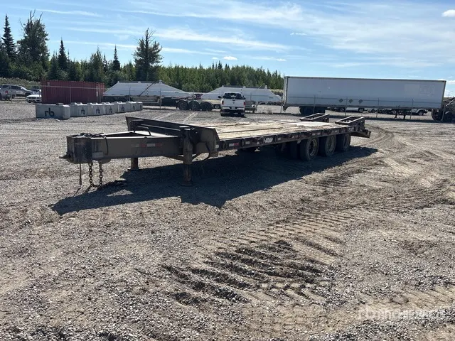 2012 BWS 25 ton 29 ft Tri/A Equipment Trailer