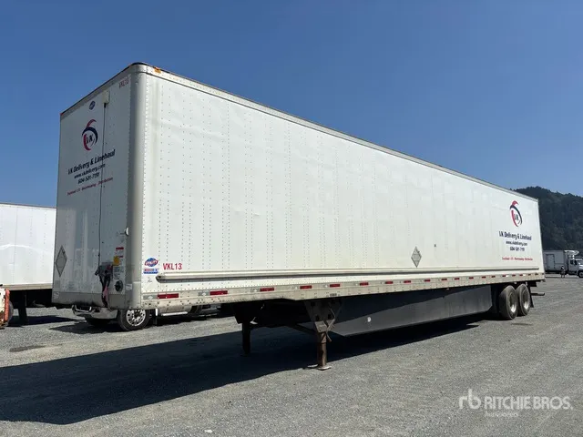 2020 Utility 53 ft x 102 in T/A Van Trailer