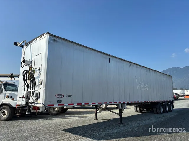 2019 Ty-Crop 53 ft x 102 in Tri/A Moving Floor Open-Top Chip Trailer