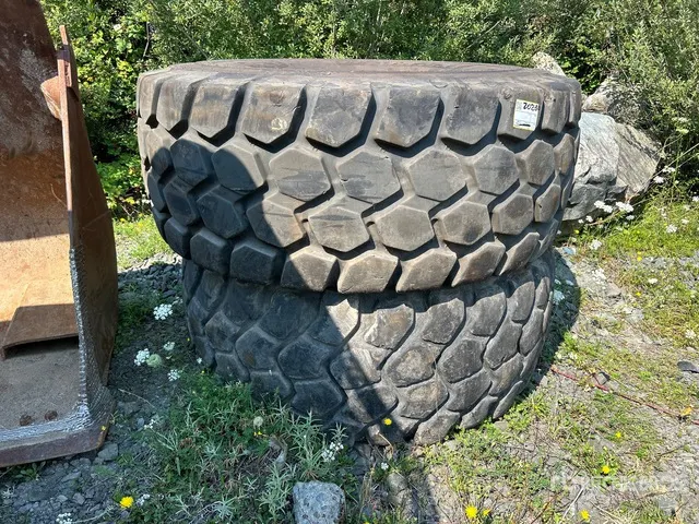 Quantity of (2) BKT 26.5R25 Tires
