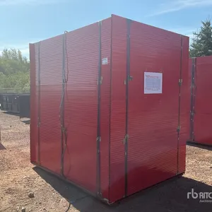 Quantity of (90) 8 ft x 6 ft Powder Coated Temporary Site Fence (Unused)