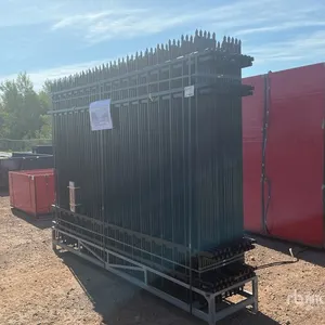 Quantity of (20) 10 ft x 7 ft Powder Coated Fencing (Unused)