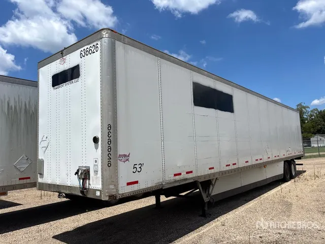 2016 Wabash DVCVHPC 53 ft T/A Van Trailer