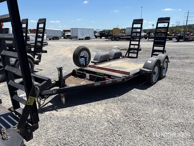 2018 MMDI 10 ft T/A Equipment Trailer