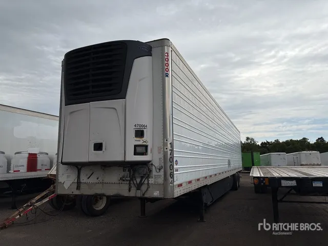 2017 Utility 53 ft x 102 in T/A Refrigerated Trailer