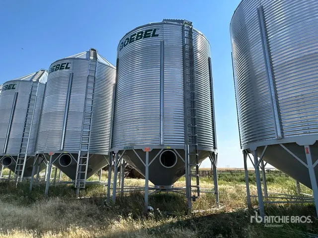 Goebel 8RP18-37-18 +/- 4900 bu 5 Ring Hopper Grain Bin