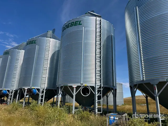 Goebel 8RP18-37-24 +/- 4900 bu 5 Ring Hopper Grain Bin