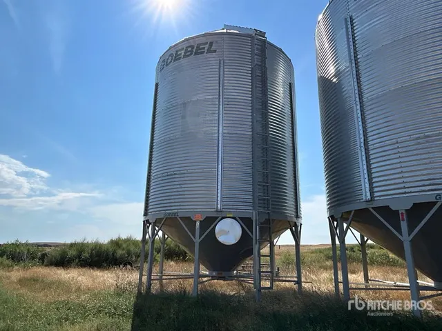 Goebel 8RP18-37-18 +/- 4900 bu 5 Ring Hopper Grain Bin