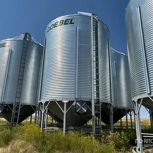 Goebel 8RP18-37-24 +/- 4900 bu 5 Ring Hopper Grain Bin