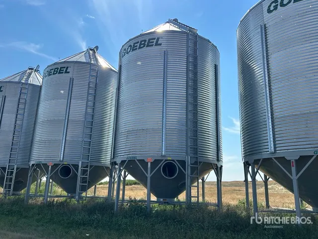 Goebel 8RP18-37-18 +/- 4900 bu 5 Ring Hopper Grain Bin