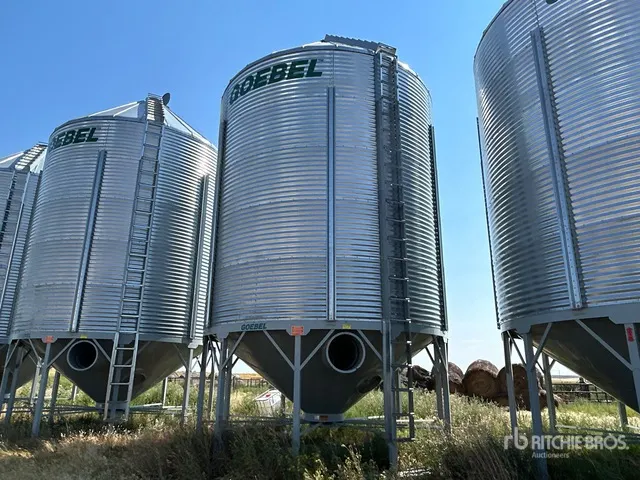 Goebel 8RP18-37-18 +/- 4900 bu 5 Ring Hopper Grain Bin