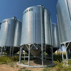 Goebel 8RP18-37-24 +/- 4900 bu 5 Ring Hopper Grain Bin