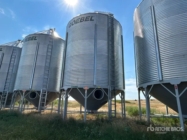 Goebel 8RP18-37-18 +/- 4900 bu 5 Ring Hopper Grain Bin