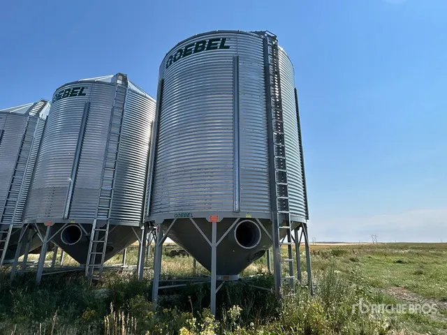 Goebel 8RP18-37-18 +/- 4900 bu 5 Ring Hopper Grain Bin