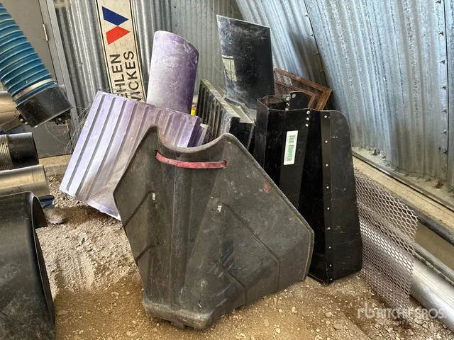 Quantity of (3) Poly Auger Hoppers