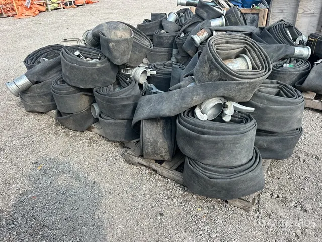 Quantity of (3) Pallets of 6 in Hose