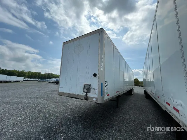 2014 Wabash 53 ft x 102 in T/A Van Trailer